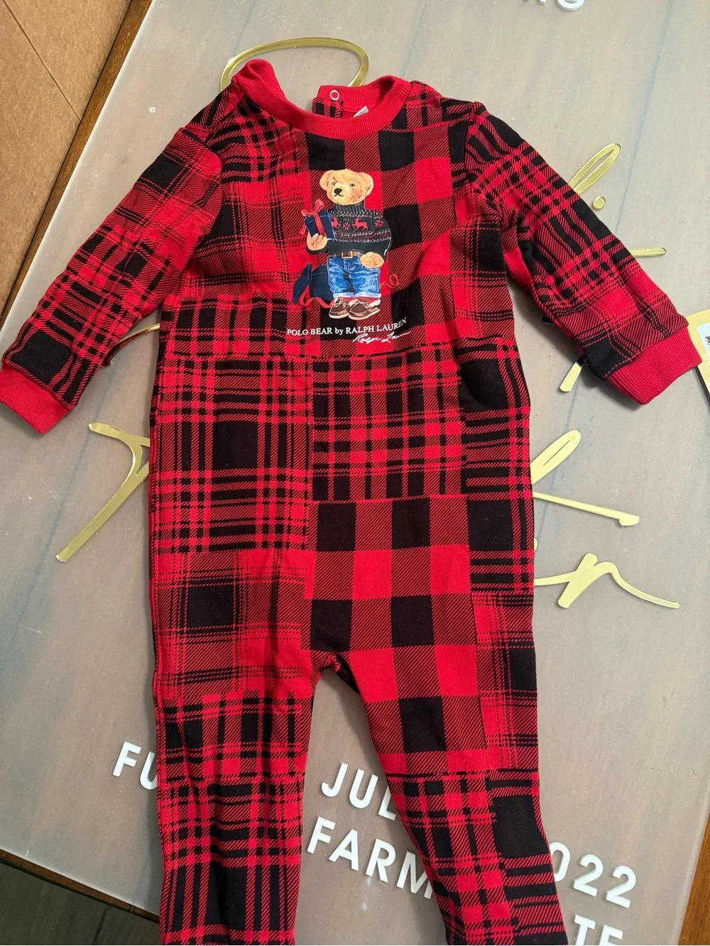 Ralph Lauren baby coveralls